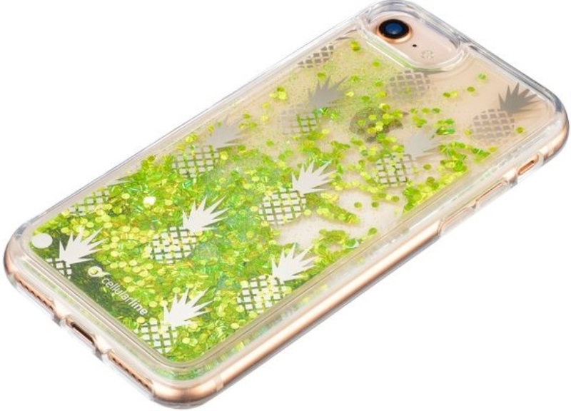 CELLULARLINE Custodia cover per iPhone 6/7/8 Cellular Line Stardust Pineapple